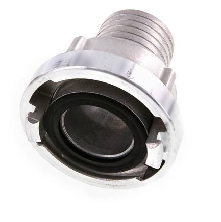 Acoplamiento Storz de aluminio forjado 52-C (66 mm) Pilar de manguera de 51 mm Giratorio para una manguera de PVC