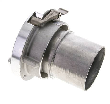 75-B (89 mm) Forged Aluminum Storz Coupling 75 mm Hose Pillar Rotatable with Lock for Safety Clamp Connection