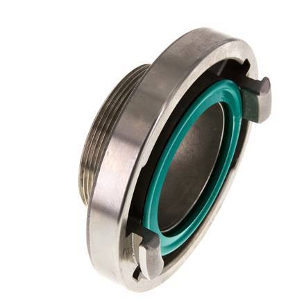 75-B (89 mm) Stainless Steel Storz Coupling G 2 1/2'' Male Thread