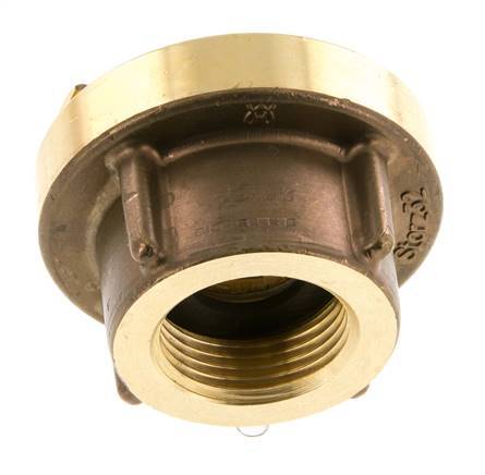 32 (44 mm) Brass Storz Coupling G 1'' Female Thread