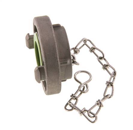 tapa de acero inoxidable de 38 (51 mm) para acoplamiento Storz