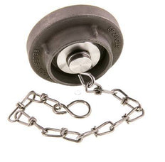 tapa de acero inoxidable de 38 (51 mm) para acoplamiento Storz