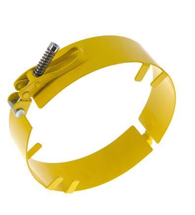 Abrazadera de seguridad para acoplamientos Storz 110-A