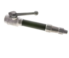 Tubo de chorro de 9 mm G 2'' rosca macho Aluminio forjado y goma DIN 14365