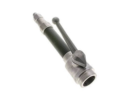 Tubo de chorro de 9 mm G 2'' rosca macho Aluminio forjado y goma DIN 14365