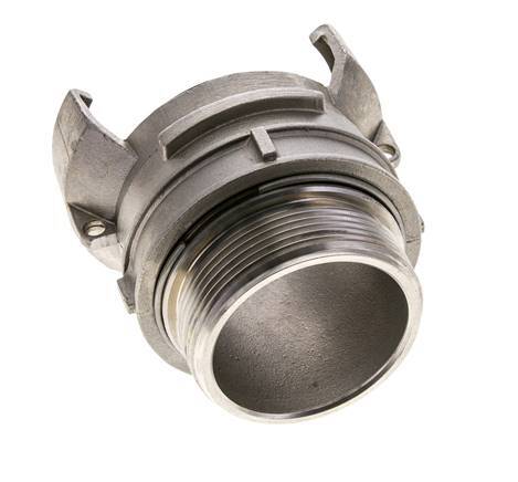 Guillemin DN 50 Stainless Steel Coupling G 2'' Male Threads With Lock
