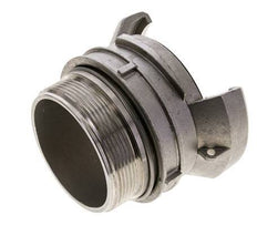 Guillemin DN 65 Acoplamiento de acero inoxidable G 2 1/2'' rosca macho con cierre