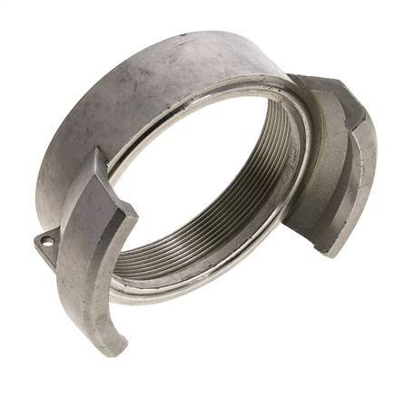 Guillemin DN 100 Stainless Steel Coupling G 4'' Female Threads Without Lock