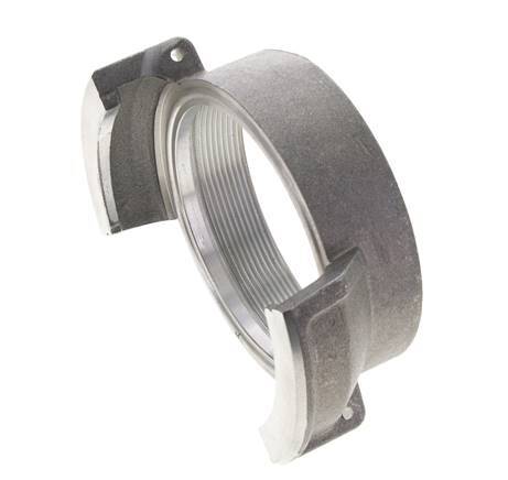 Guillemin DN 100 Aluminium Coupling G 4'' Female Threads Without Lock