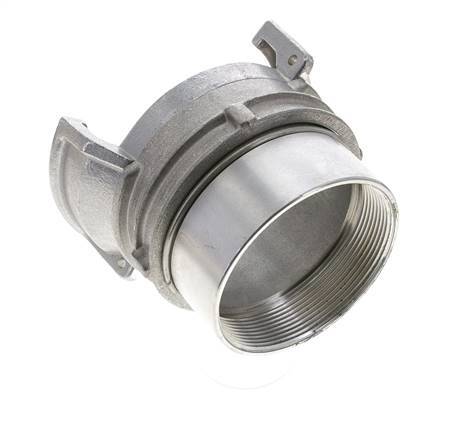 Guillemin DN 80 Aluminium Coupling G 3'' Female Threads With Lock