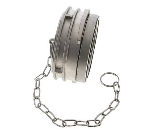 Guillemin DN 80 Stainless Steel Coupling Cap With Lock