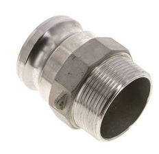 Acoplamiento de acero inoxidable Camlock DN 60 (2 1/2'') Rosca NPT macho de 2 1/2'' Tipo F MIL-C-27487