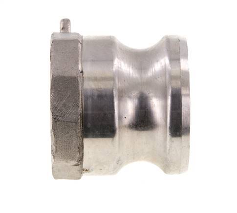 Acoplamiento de acero inoxidable Camlock DN 40 (1 1/2'') Rosca NPT hembra de 1 1/2'' Tipo A MIL-C-27487