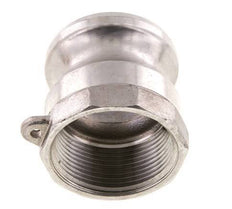 Acoplamiento de acero inoxidable Camlock DN 40 (1 1/2'') Rosca NPT hembra de 1 1/2'' Tipo A MIL-C-27487