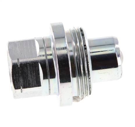 Acero DN 6.3 Acoplamiento hidráulico Enchufe de 1/4 de pulgada hembra NPT Rosca ISO 14540 D 15,9 mm