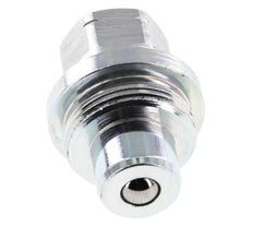 Acero DN 6.3 Acoplamiento hidráulico Enchufe de 1/4 de pulgada hembra NPT Rosca ISO 14540 D 15,9 mm