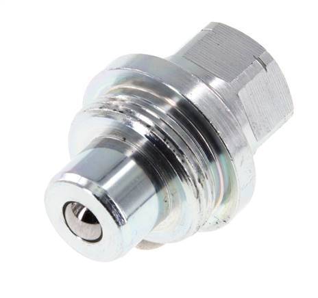 Acero DN 6.3 Acoplamiento hidráulico Enchufe de 1/4 de pulgada hembra NPT Rosca ISO 14540 D 15,9 mm