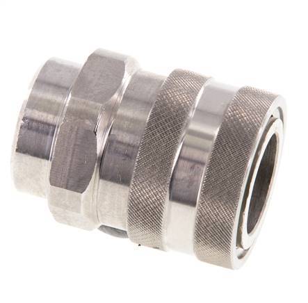 Stainless Steel DN 12 Coupling For Spray Gun Socket G 3/8 inch Male Threads