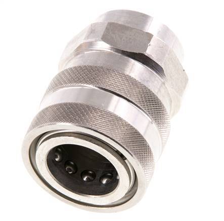 Stainless Steel DN 12 Coupling For Spray Gun Socket G 3/8 inch Male Threads