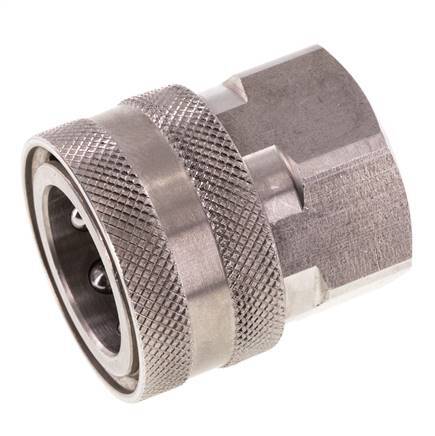 Stainless Steel DN 10 Coupling For Washing Machine Socket G 3/8 inch Male Threads
