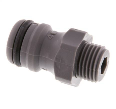 1/4'' Plastic Garden hose fitting male GARDENA
