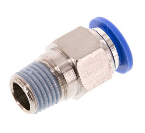 Racor 10mm x R1/4'' con rosca macho Latón/PA 66 NBR [2 piezas]