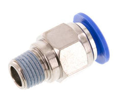 12mm x R1/4'' Push-in Fitting with Male Threads Brass/PA 66 NBR [2 Pieces]