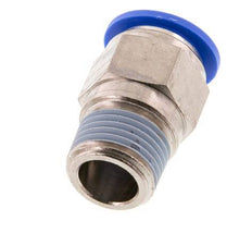 16mm x R1/2'' Push-in Fitting with Male Threads Brass/PA 66 NBR
