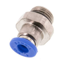 4mm x G1/8'' Push-in Fitting with Male Threads Brass/PA 66 NBR [5 Pieces]