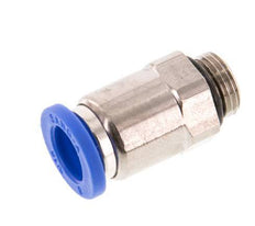 8mm x G1/8'' Push-in Fitting with Male Threads Brass/PA 66 NBR [5 Pieces]