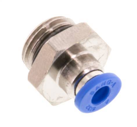4mm x G1/4'' Push-in Fitting with Male Threads Brass/PA 66 NBR [5 Pieces]