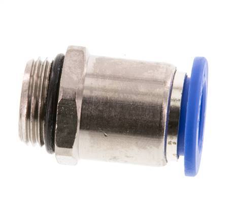 12mm x G3/8'' Push-in Fitting with Male Threads Brass/PA 66 NBR [2 Pieces]