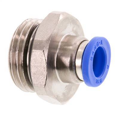 Racor de 8mm x G1/2'' con rosca macho Latón/PA 66 NBR [2 piezas]