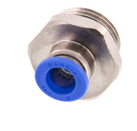Racor de 8mm x G1/2'' con rosca macho Latón/PA 66 NBR [2 piezas]
