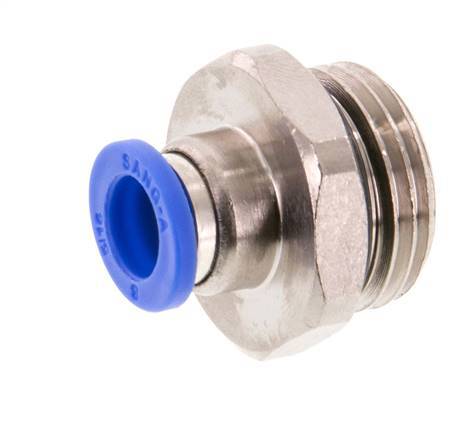 Racor de 8mm x G1/2'' con rosca macho Latón/PA 66 NBR [2 piezas]