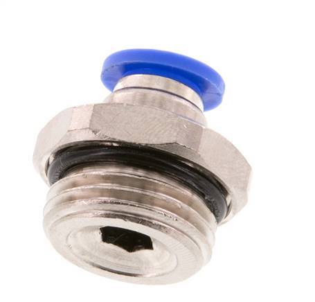 Racor de 8mm x G1/2'' con rosca macho Latón/PA 66 NBR [2 piezas]