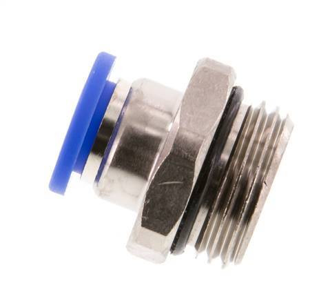 10mm x G1/2'' Push-in Fitting with Male Threads Brass/PA 66 NBR [2 Pieces]