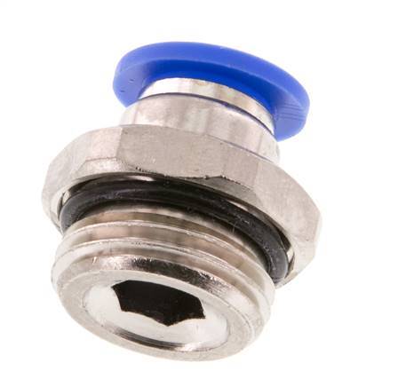 10mm x G1/2'' Push-in Fitting with Male Threads Brass/PA 66 NBR [2 Pieces]