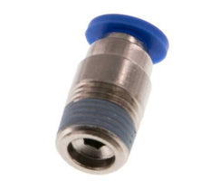 Racor rápido de 4mm x R1/8'' con rosca macho latón/PA 66 NBR hexágono interior [5 piezas]