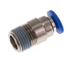 Racor rápido de 4mm x R1/8'' con rosca macho latón/PA 66 NBR hexágono interior [5 piezas]