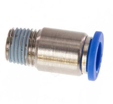 Racor rápido de 10mm x R1/4'' con rosca macho latón/PA 66 NBR hexágono interior [2 piezas]