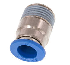 Racor rápido de 12mm x R1/2'' con rosca macho latón/PA 66 NBR hexágono interior [2 piezas]