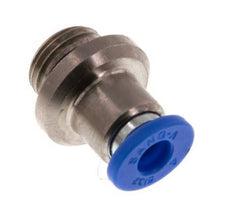 Racor rápido de 4mm x G1/8'' con rosca macho latón/PA 66 NBR hexágono interior [5 piezas]