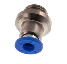 Racor rápido de 4mm x G1/8'' con rosca macho latón/PA 66 NBR hexágono interior [5 piezas]