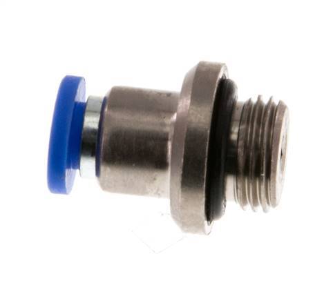 Racor rápido de 4mm x G1/8'' con rosca macho latón/PA 66 NBR hexágono interior [5 piezas]