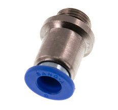 Racor rápido de 6mm x G1/8'' con rosca macho latón/PA 66 NBR hexágono interior [5 piezas]