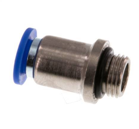 Racor rápido de 6mm x G1/8'' con rosca macho latón/PA 66 NBR hexágono interior [5 piezas]