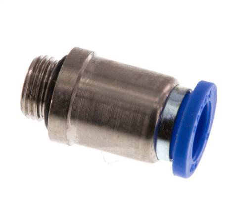 Racor rápido de 8mm x G1/8'' con rosca macho latón/PA 66 NBR hexágono interior [5 piezas]