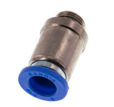 Racor rápido de 8mm x G1/8'' con rosca macho latón/PA 66 NBR hexágono interior [5 piezas]