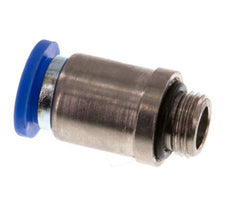 Racor rápido de 8mm x G1/8'' con rosca macho latón/PA 66 NBR hexágono interior [5 piezas]